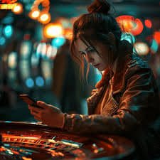 Filipino player browsing phlago Slots on a mobile phone in the Philippines